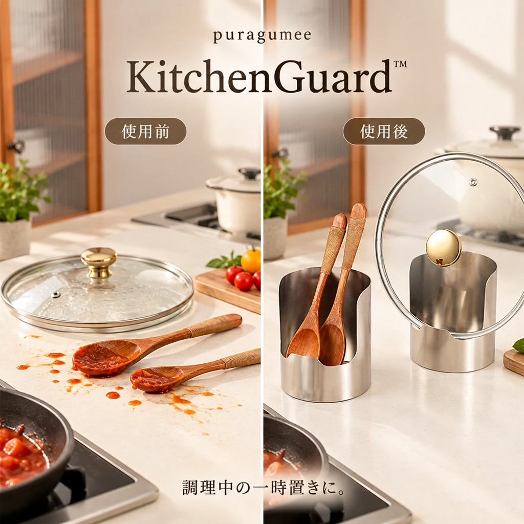 KitchenGuard™ キッチン整理スタンド